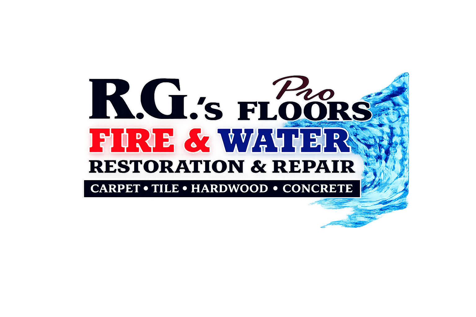 R.G. Pro Floors — Fire & Water Restoration & Repair, Brownwood TX